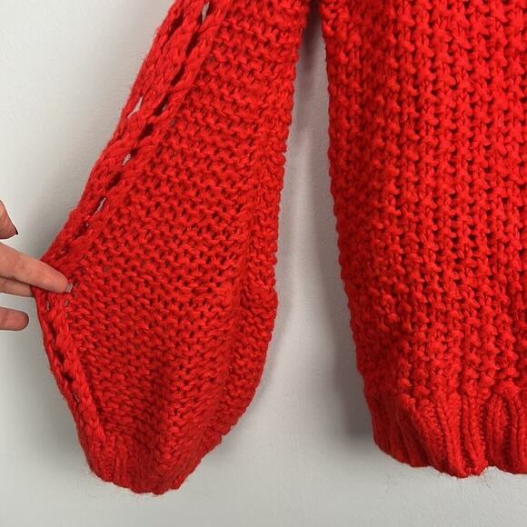 Lou & Gray large open knit crewneck sweater - Picture 5 of 8